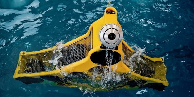 ربات زیرآبی پاکسازی تورهای ماهیگیری