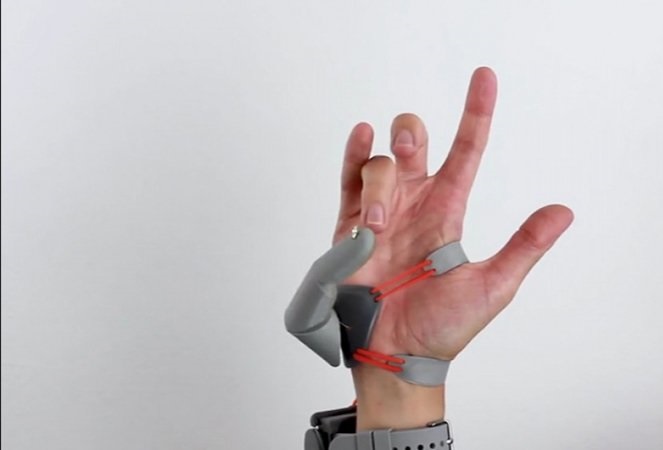 اختراع انگشت نرم رباتیک