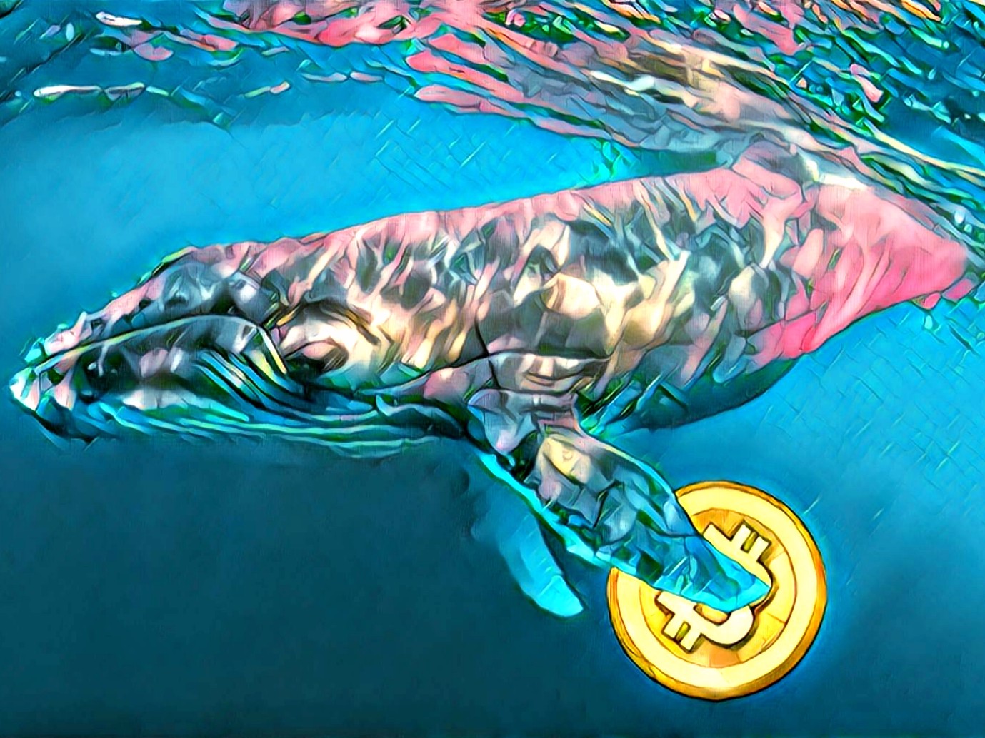 نهنگ‌های بیت کوین مشغول خرید در کف ۵۳ هزار دلاری هستند