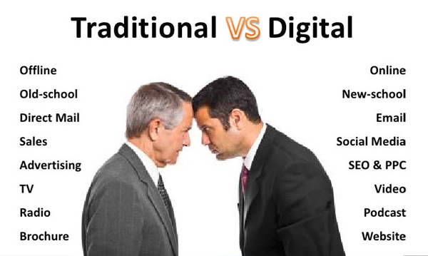 بازاریابی دیجیتال یا بازاریابی سنتی؟ مقایسه ای برای کسب و کارها