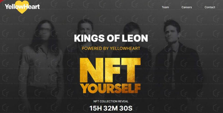 یکی از محبوب‌ترین نمونه‌های NFT موسیقی، متعلق به گروه Kings of Leon است.