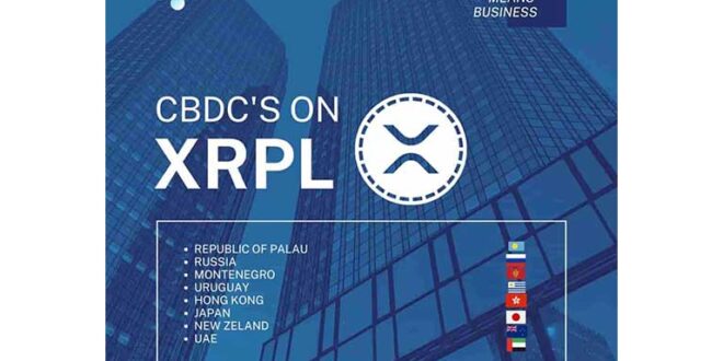 ۸ کشور برای ساخت CBDC خود از XRP ریپل  استفاده می‌کنند